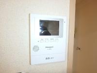 TVインターホン設置　急な来客も部屋で確認