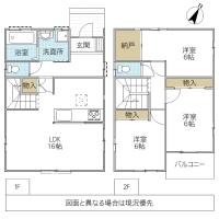 シャン・ド・フルール E(水戸市)