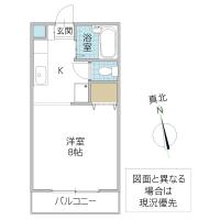 南台ハイツ F棟(水戸市)