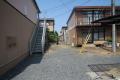 B棟とC棟の間の敷地