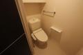 温水シャワー付きトイレです