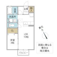 グラシューズ A棟(水戸市)