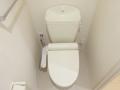 温水シャワー付きトイレです
