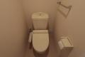 温水シャワー付きトイレです