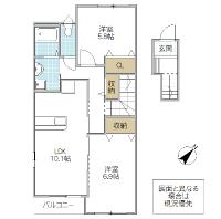 プランドール B(ひたちなか市)