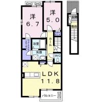 プレザントハウス　B(ひたちなか市)