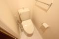 温水シャワー付きトイレです