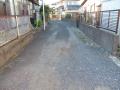前面道路。