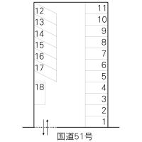 東台1丁目駐車場(水戸市)