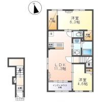 ひたちなか市高場2丁目新築アパート(ひたちなか市)