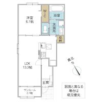 シャルールメゾン B(水戸市)