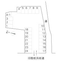 諏訪町1丁目月極駐車場(日立市)