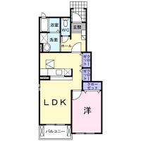 プルメリア A(水戸市)