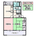 東大島マンション(南向き)(ひたちなか市)