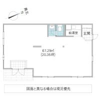 カーサ・ドルチェ 1F 店舗・事務所(つくばみらい市)